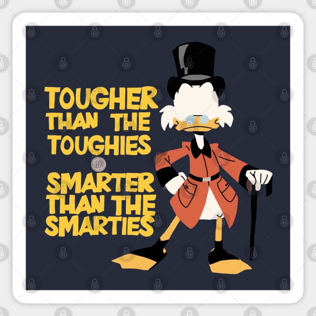 Tougher Than The Tough Sticker by Whitelaw Comics